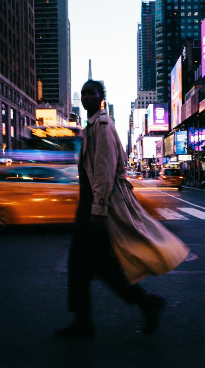 Dynamic Portrait with Cinematic Motion Blur — example 4