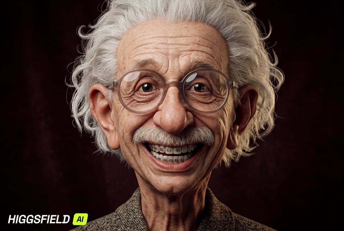 Hyper-Realistic 3D Caricature with Extreme Exaggeration — example 2