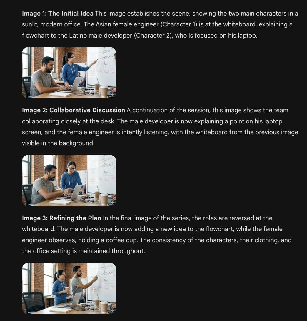 Character Consistency Template and Example Prompt — example 1