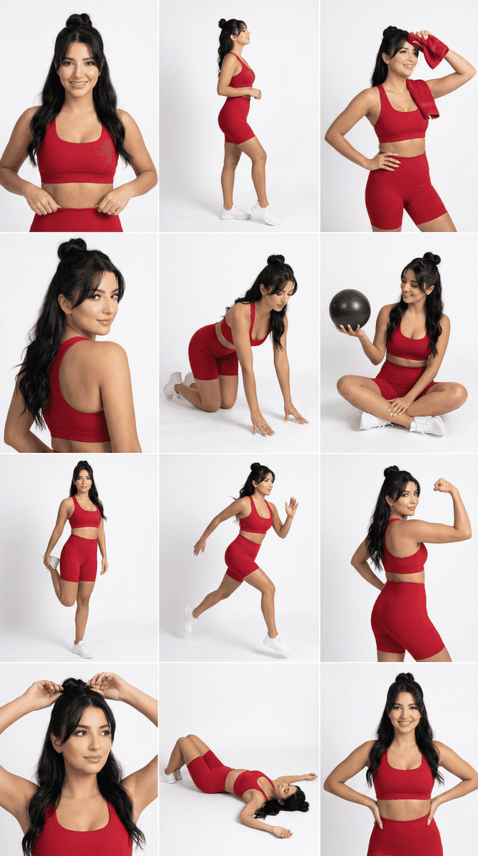 Strict Identity Activewear Grid Generation