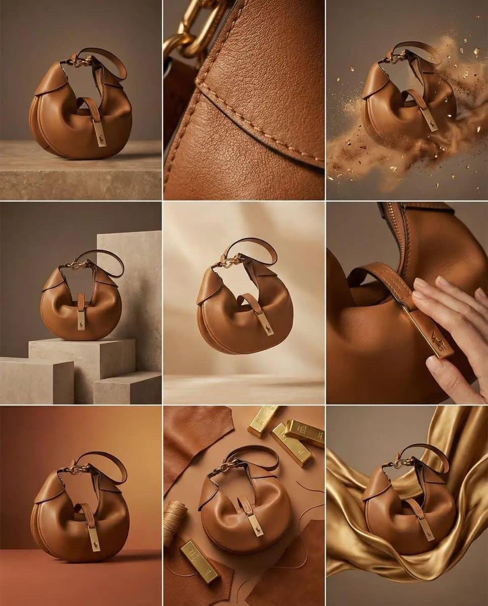 Luxury Product Campaign Grid — example 2