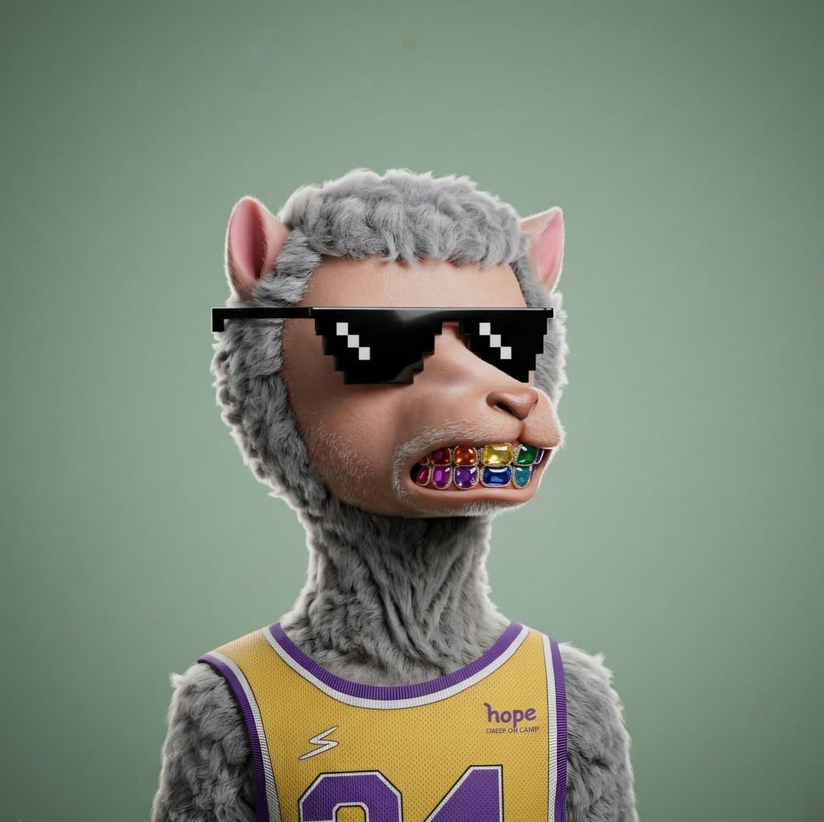 3D Hyper-realistic Style Transformation for NFT — example 1