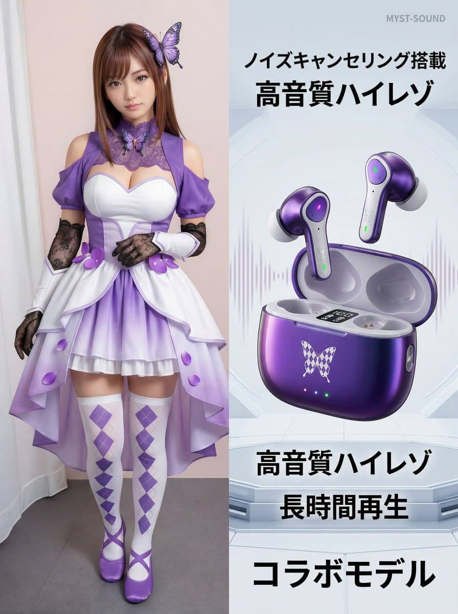 Character-Themed Wireless Earbuds Product Shot — example 2