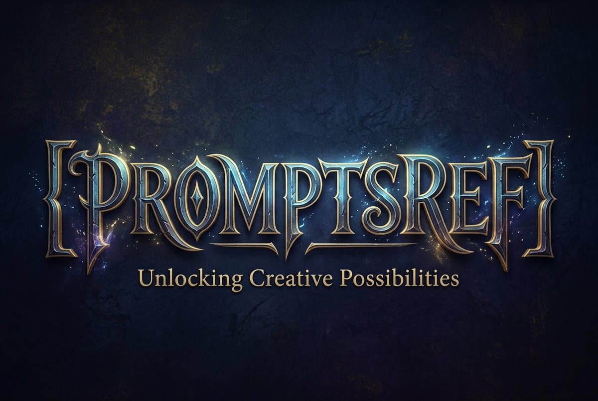 Decorative Cinematic Title Font Generation — example 1