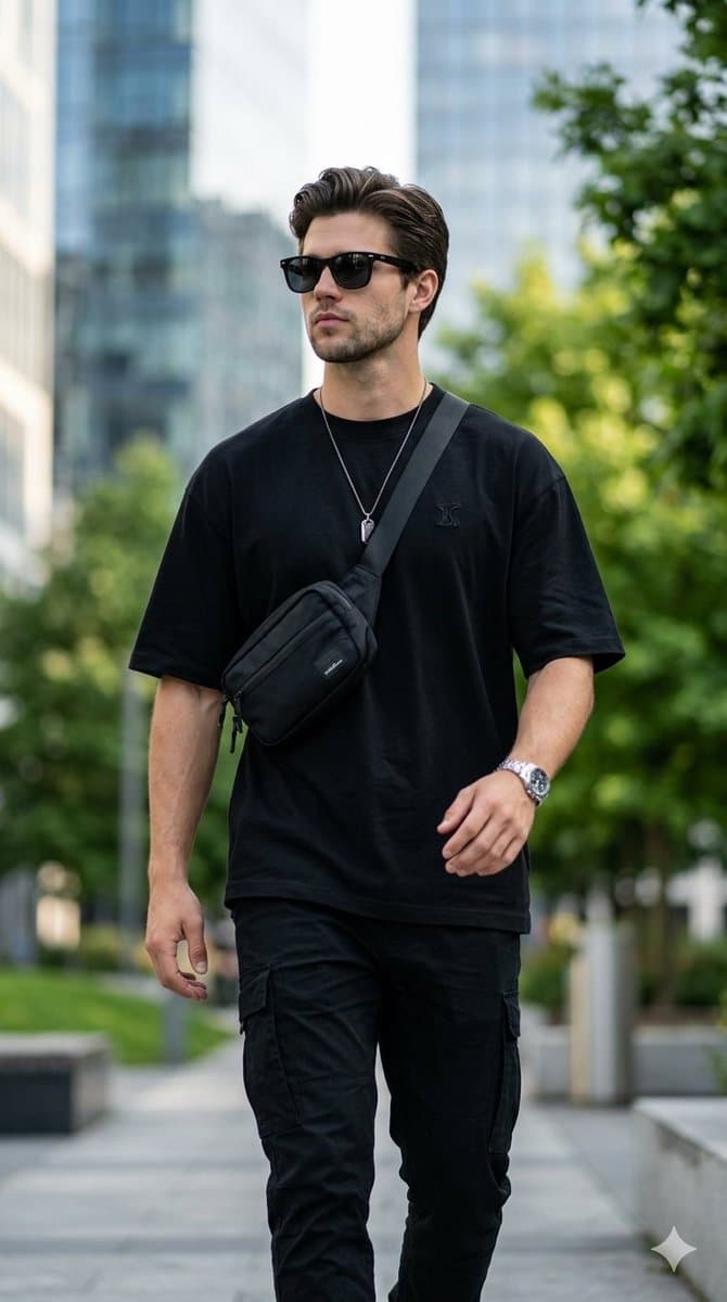 Ultra-Realistic Streetwear Portrait — example 1