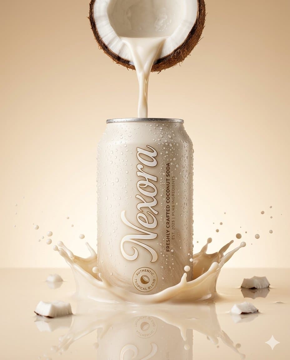 Ultra-realistic Beverage Product Photography Prompt — example 4
