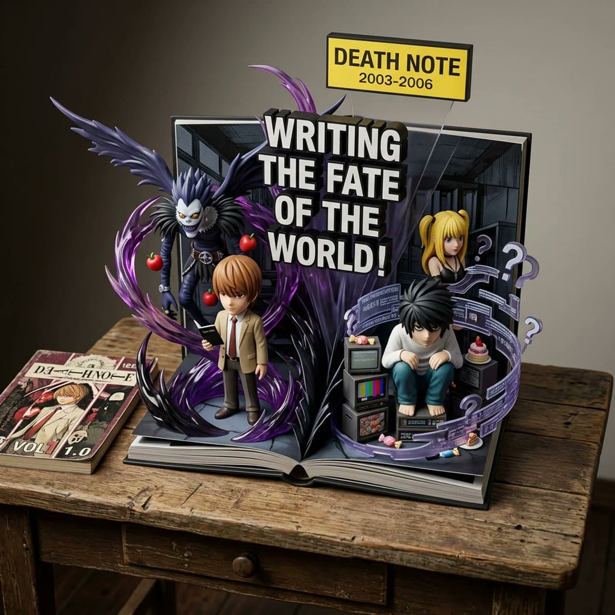 Weighted Prompt for 3D Pop-Up Comic Diorama — example 1