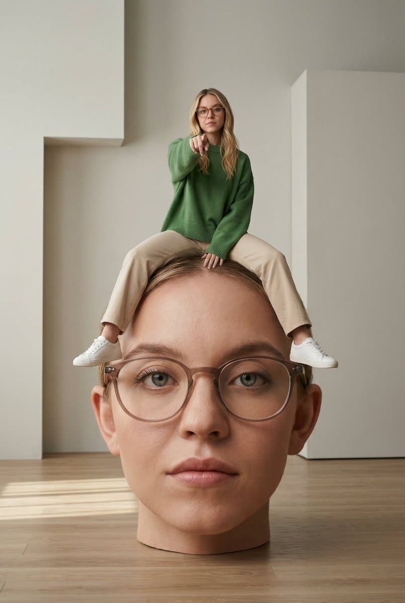 Surreal Conceptual Photography with Scale Distortion