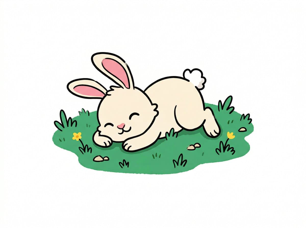 Chibi Bunny Mascot Illustration — example 3