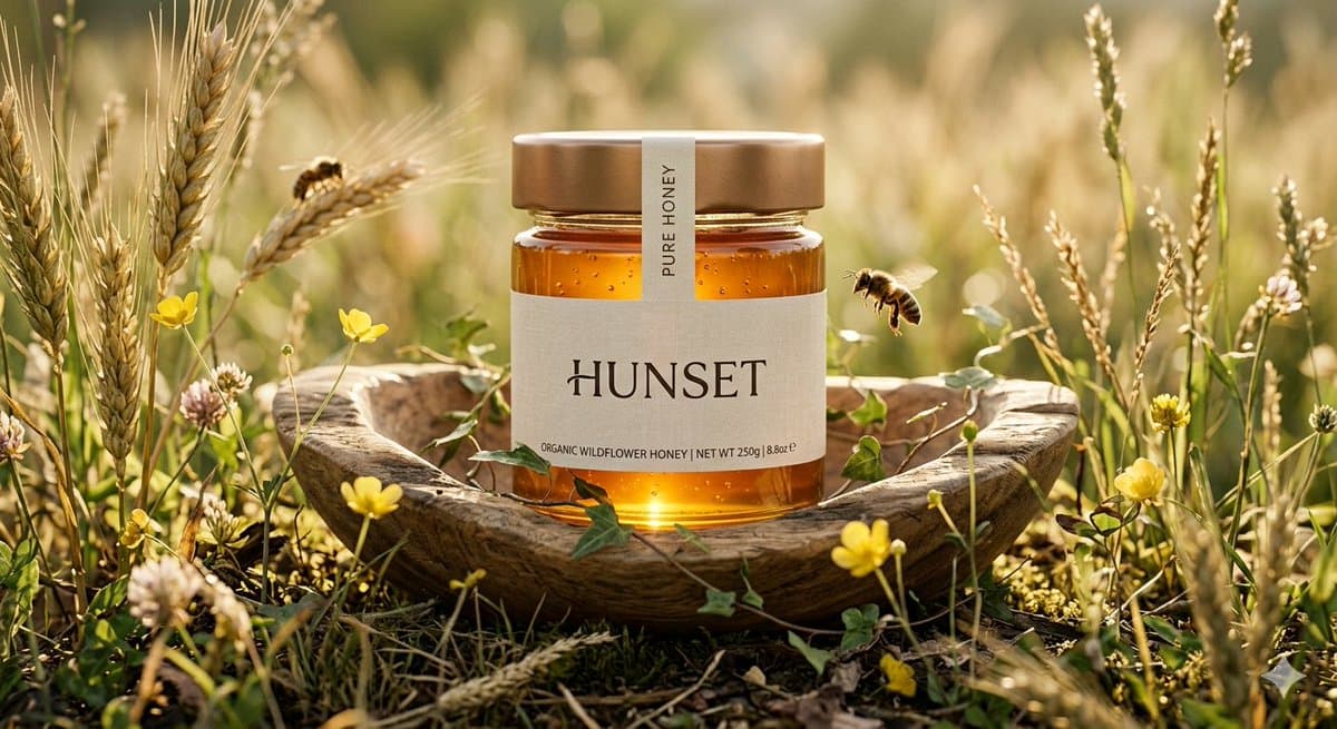 Ultra-Realistic Cinematic Honey Product Shot