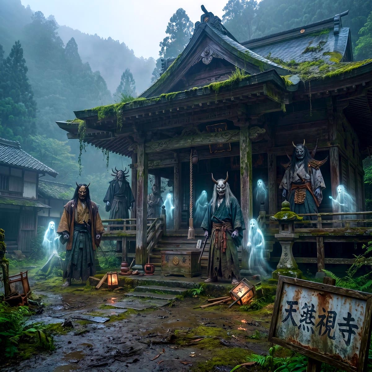 Old Japanese Haunted House — example 1