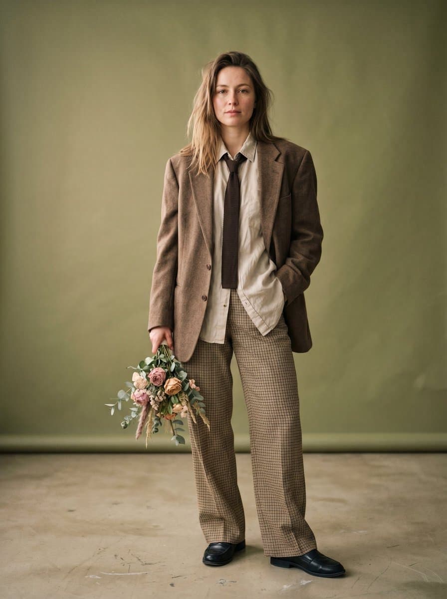 Fashion Editorial Studio Portrait — example 2