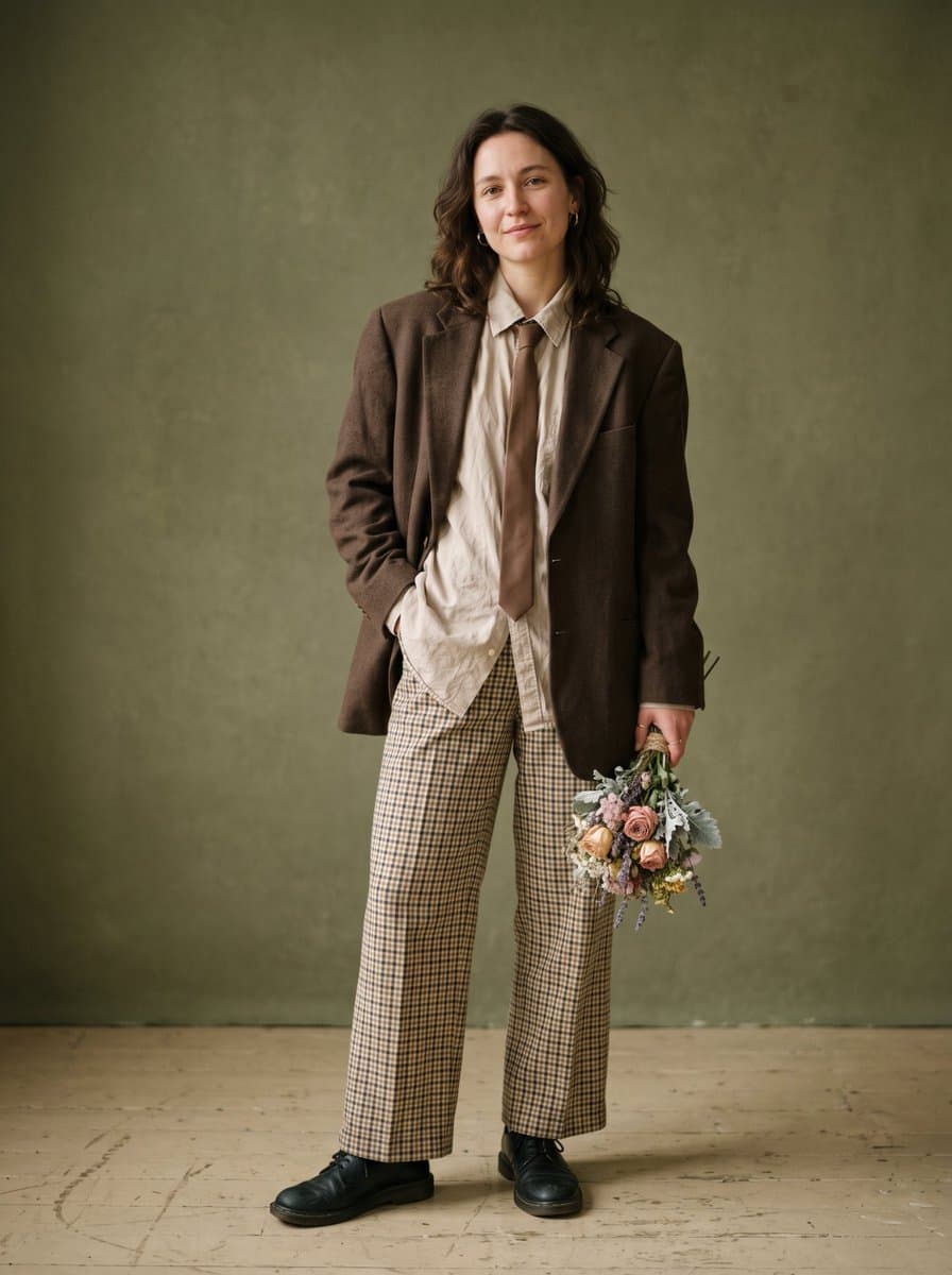 Fashion Editorial Studio Portrait — example 3