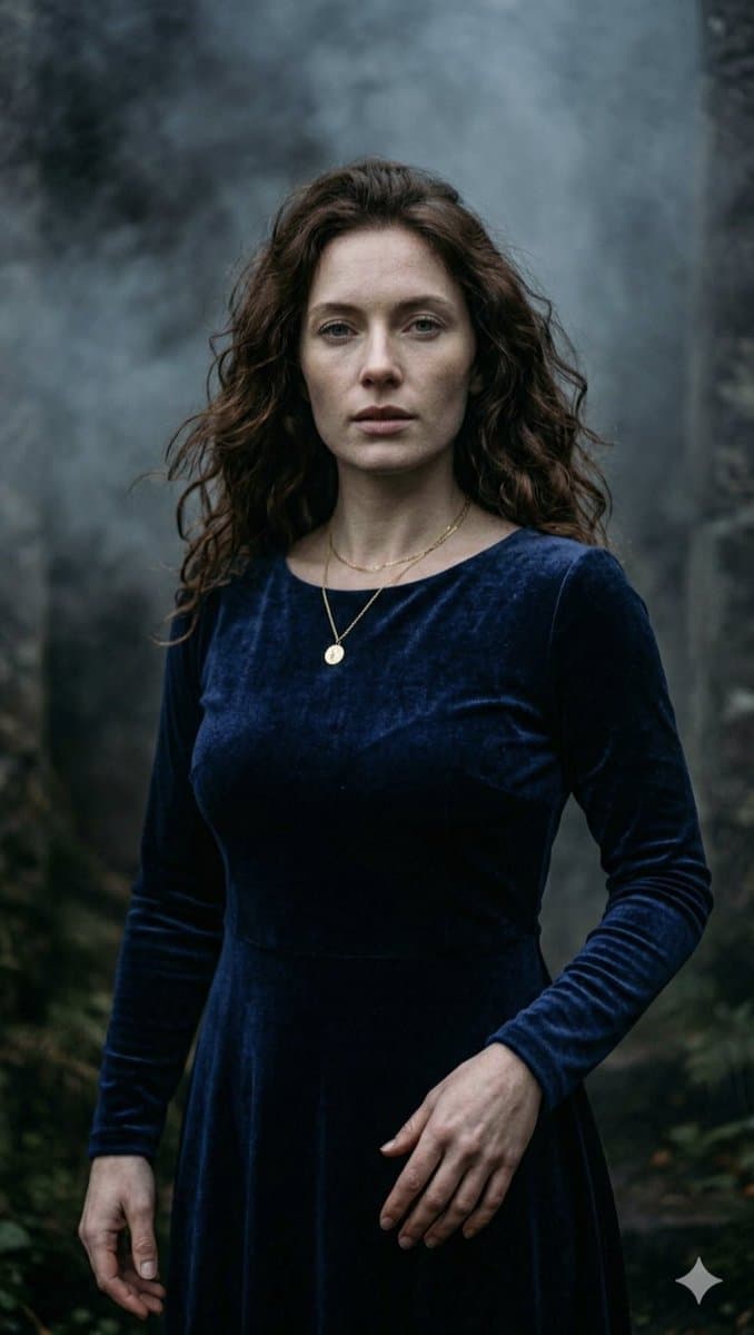 Gothic Forest Ethereal Portrait — example 1