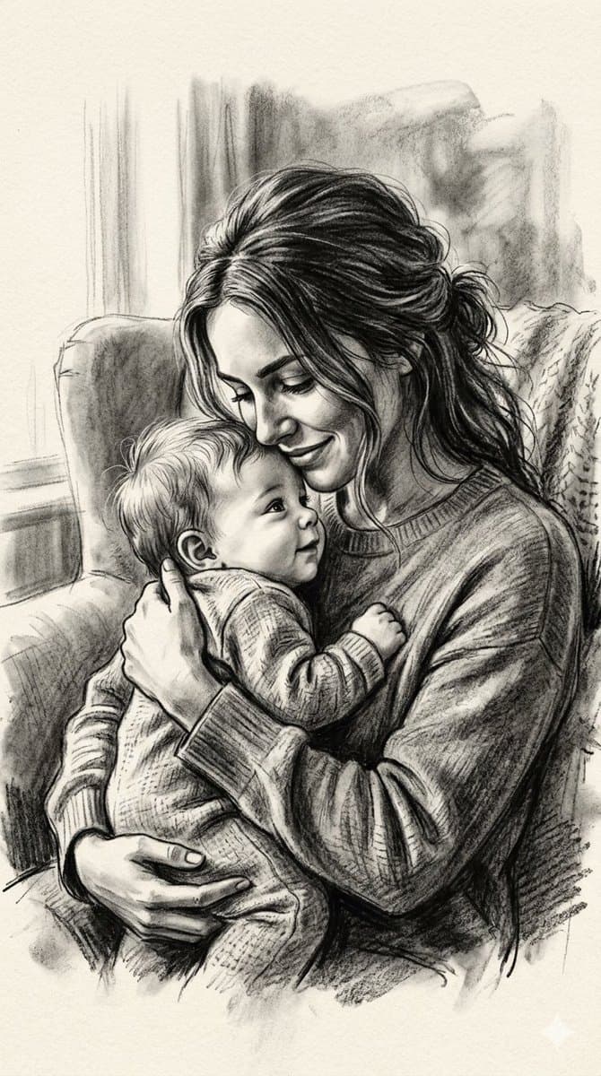 Classic Fine Art Charcoal Drawing Prompt — example 1