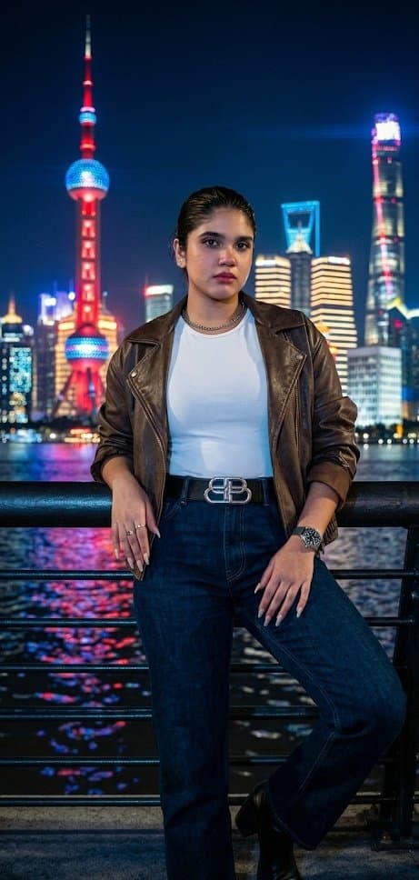 Shanghai Bund Night Photography — example 1