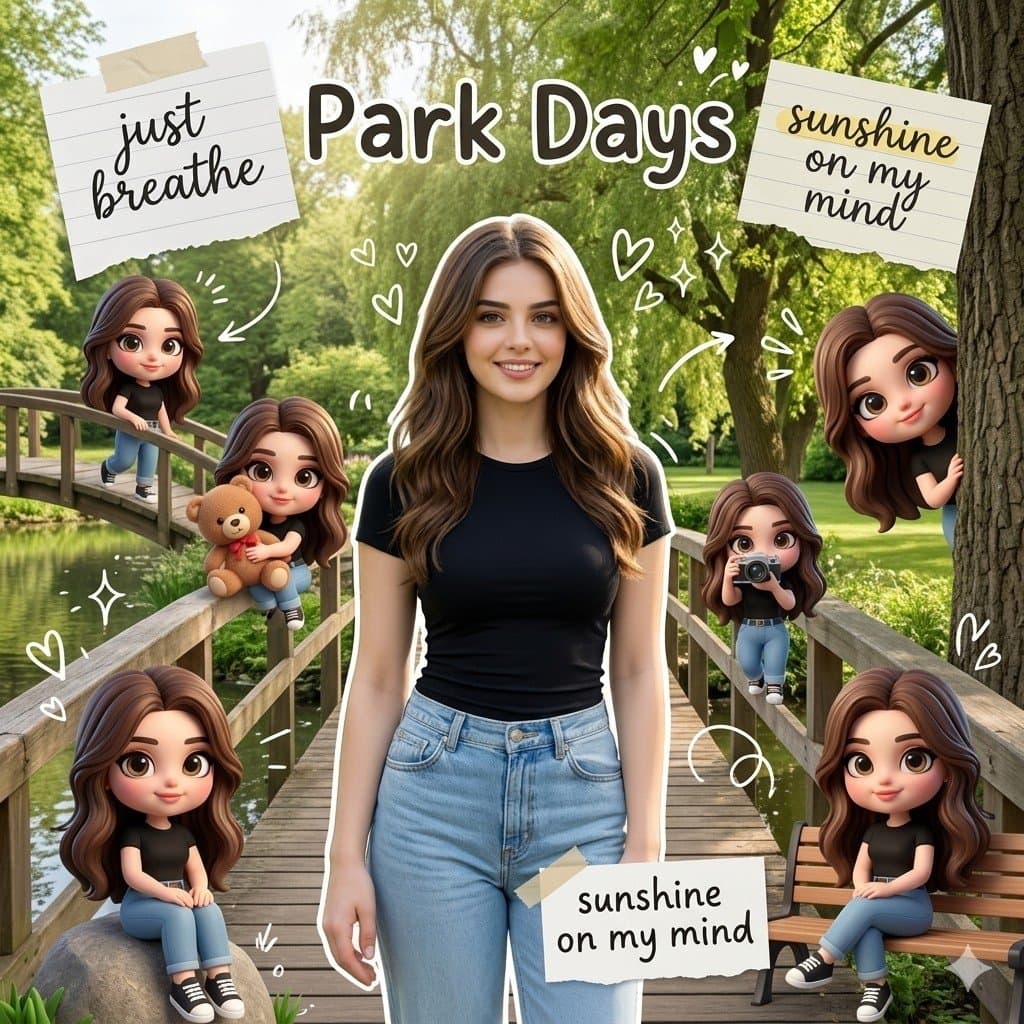 Park Days Digital Collage — example 1