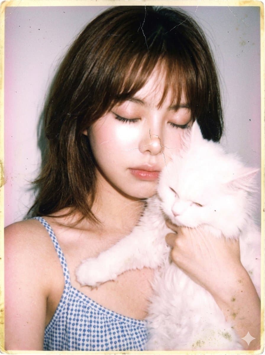 1980s Vintage Polaroid Snapshot — example 1