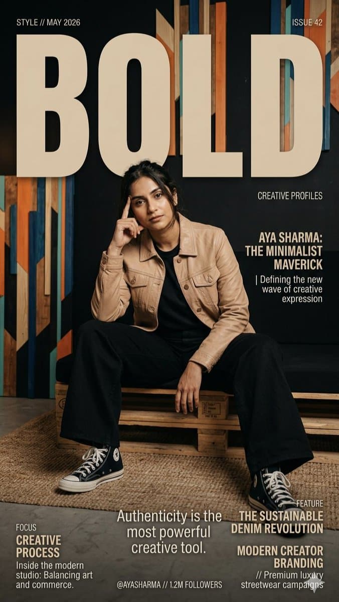 Fashion Magazine Creative Profile — example 1