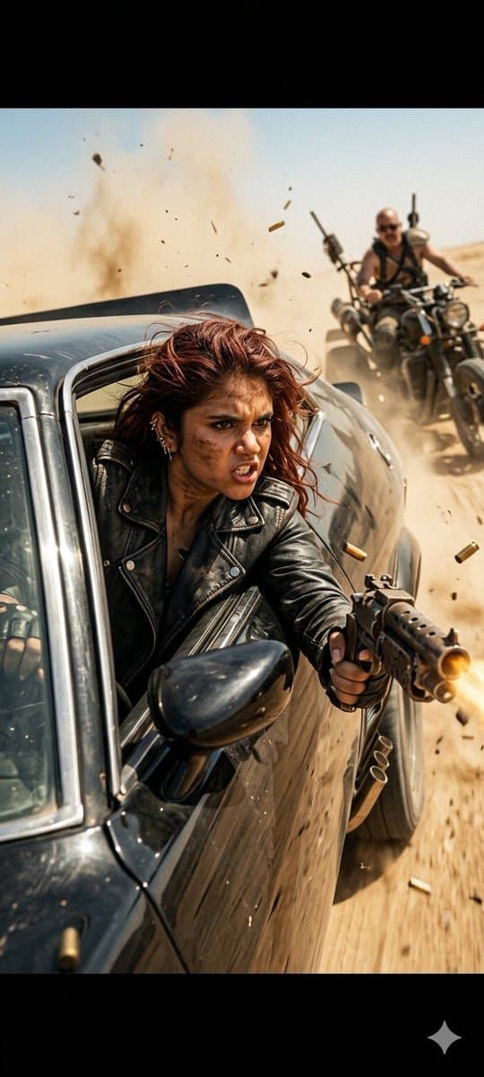Mad Max Action Desert Chase