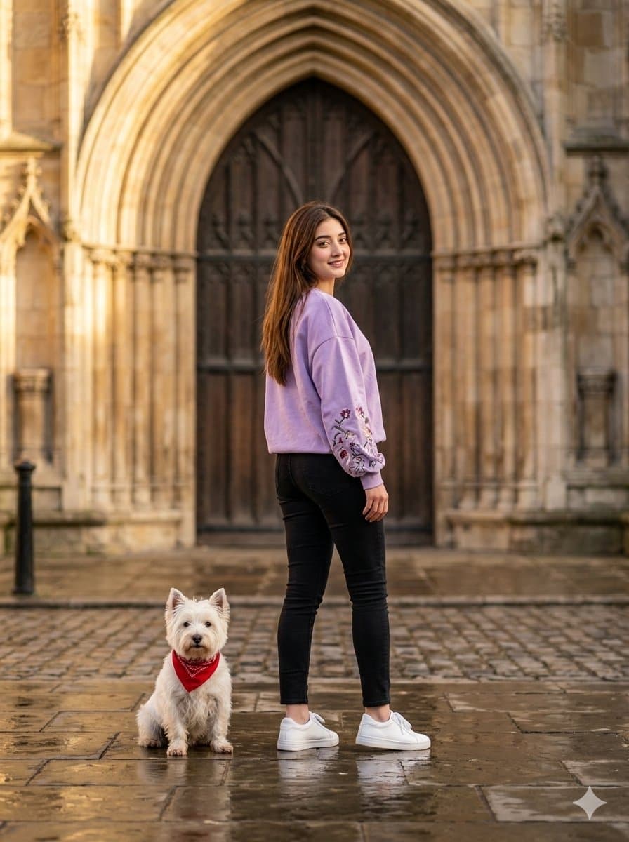 Gothic Archway Street Fashion