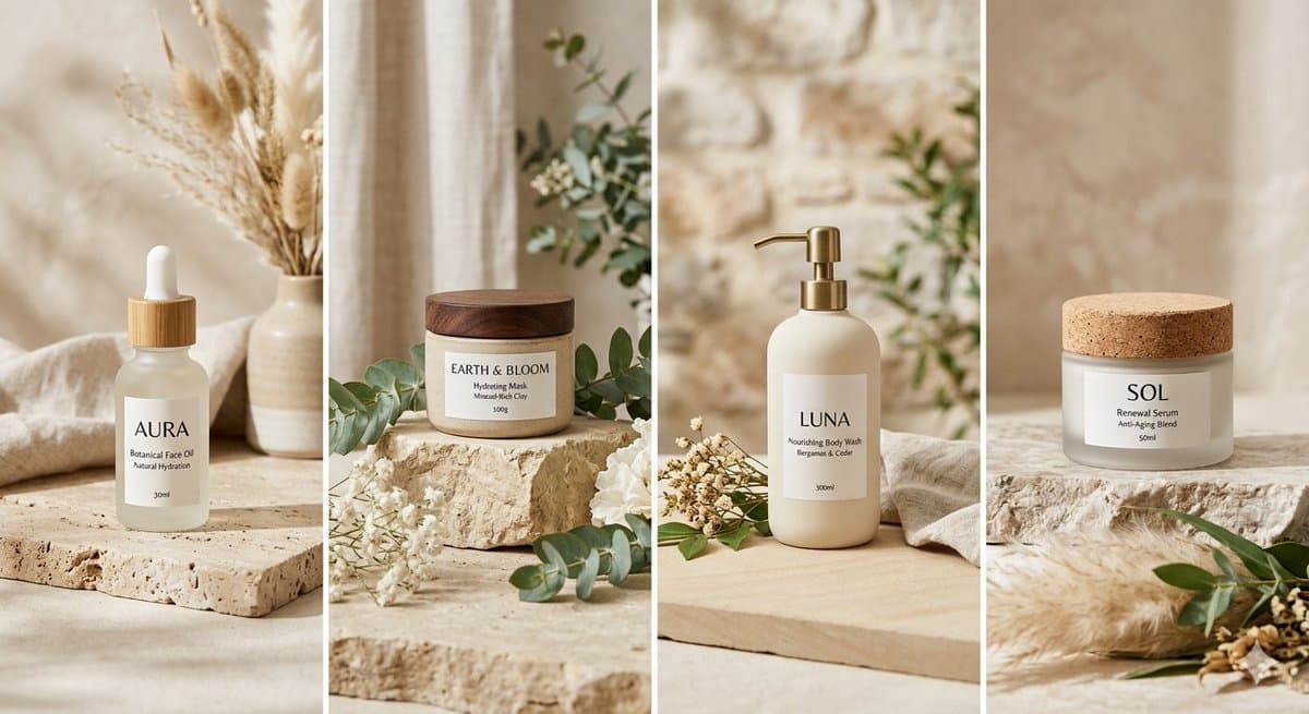 Minimalist Product Photography on Stone — example 1
