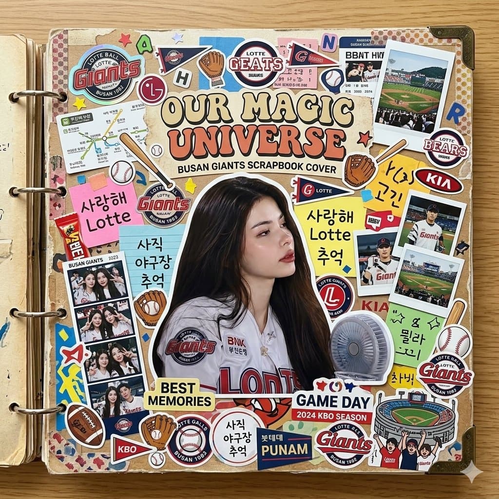 Scrapbook Cover Sticker Collage Effect — example 1