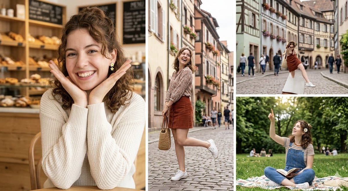 European Travel Photo Diary Collage — example 1