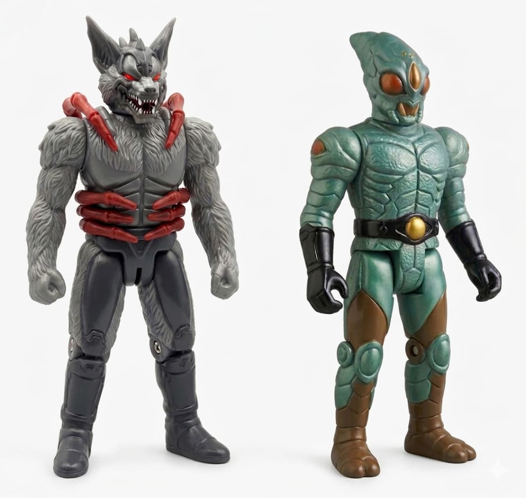 Retro 80s Action Figure Aesthetic — example 1