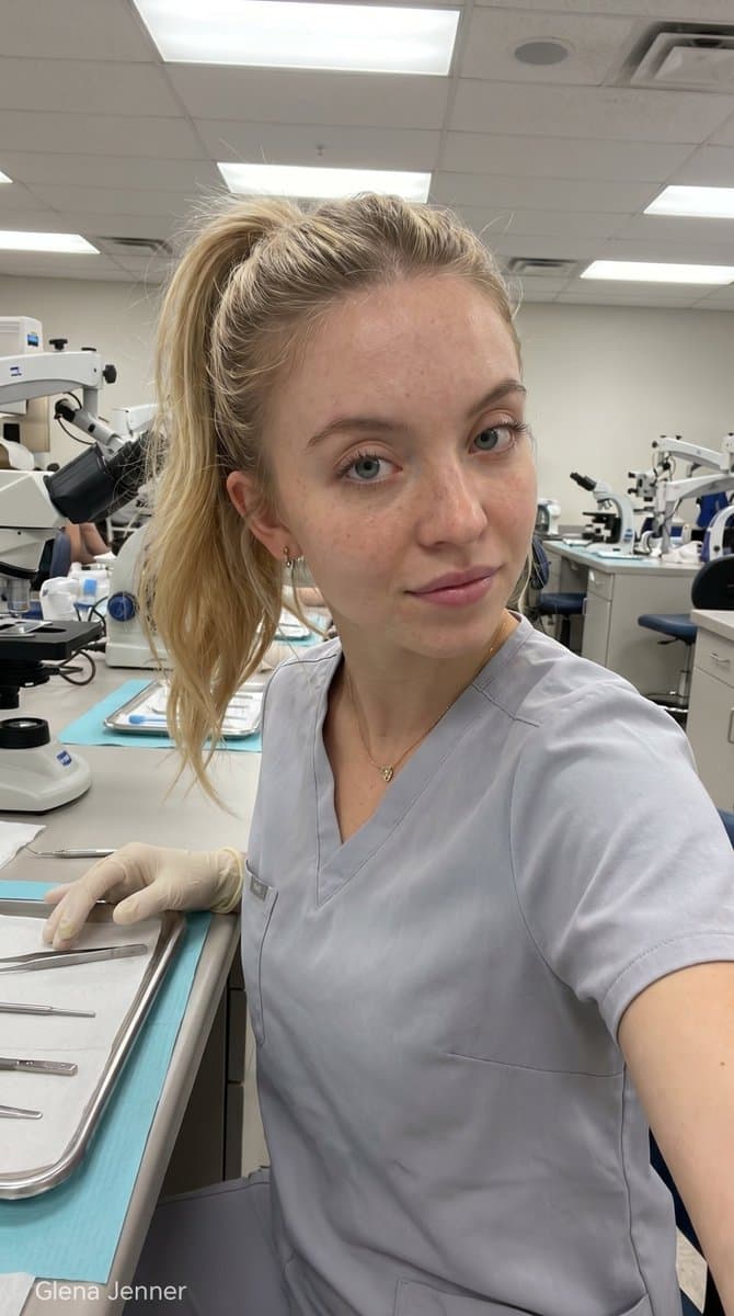 Medical Laboratory Training Portrait — example 1