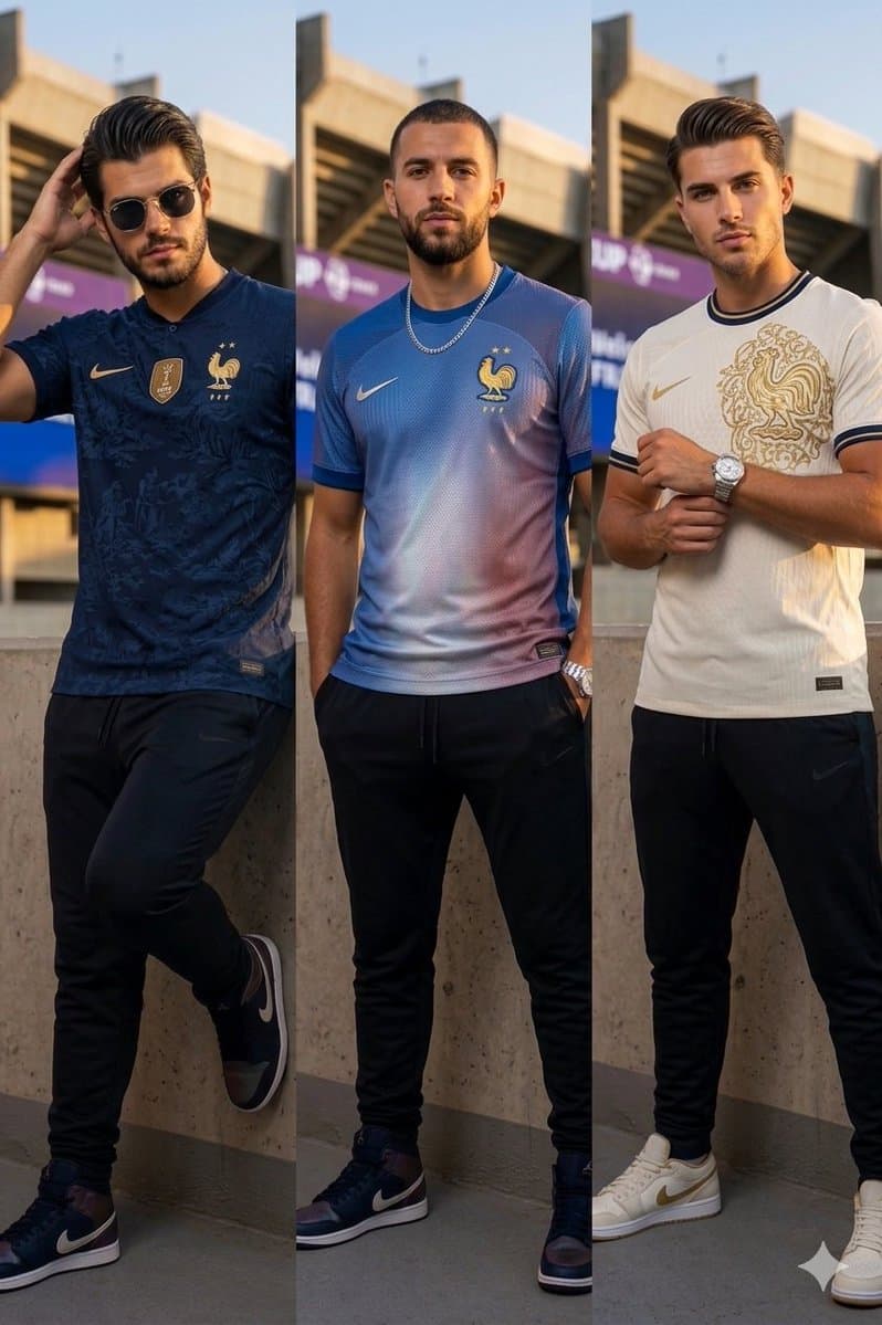 France World Cup Fashion Portrait — example 2