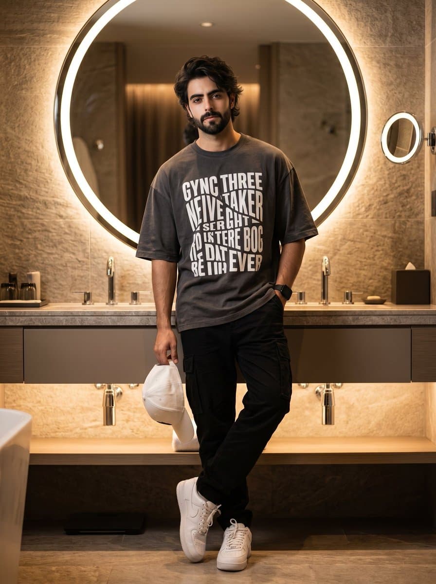 Luxury Bathroom Lifestyle Portrait — example 1