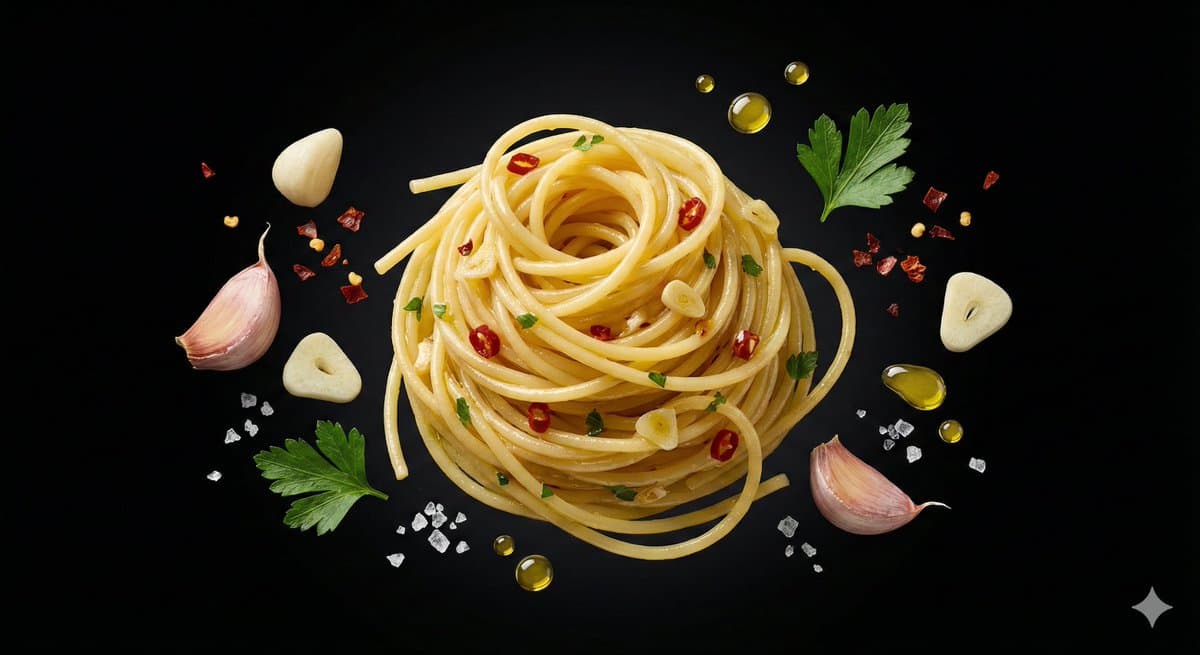 Ingredient Orbit Shot: Food Photography — example 2