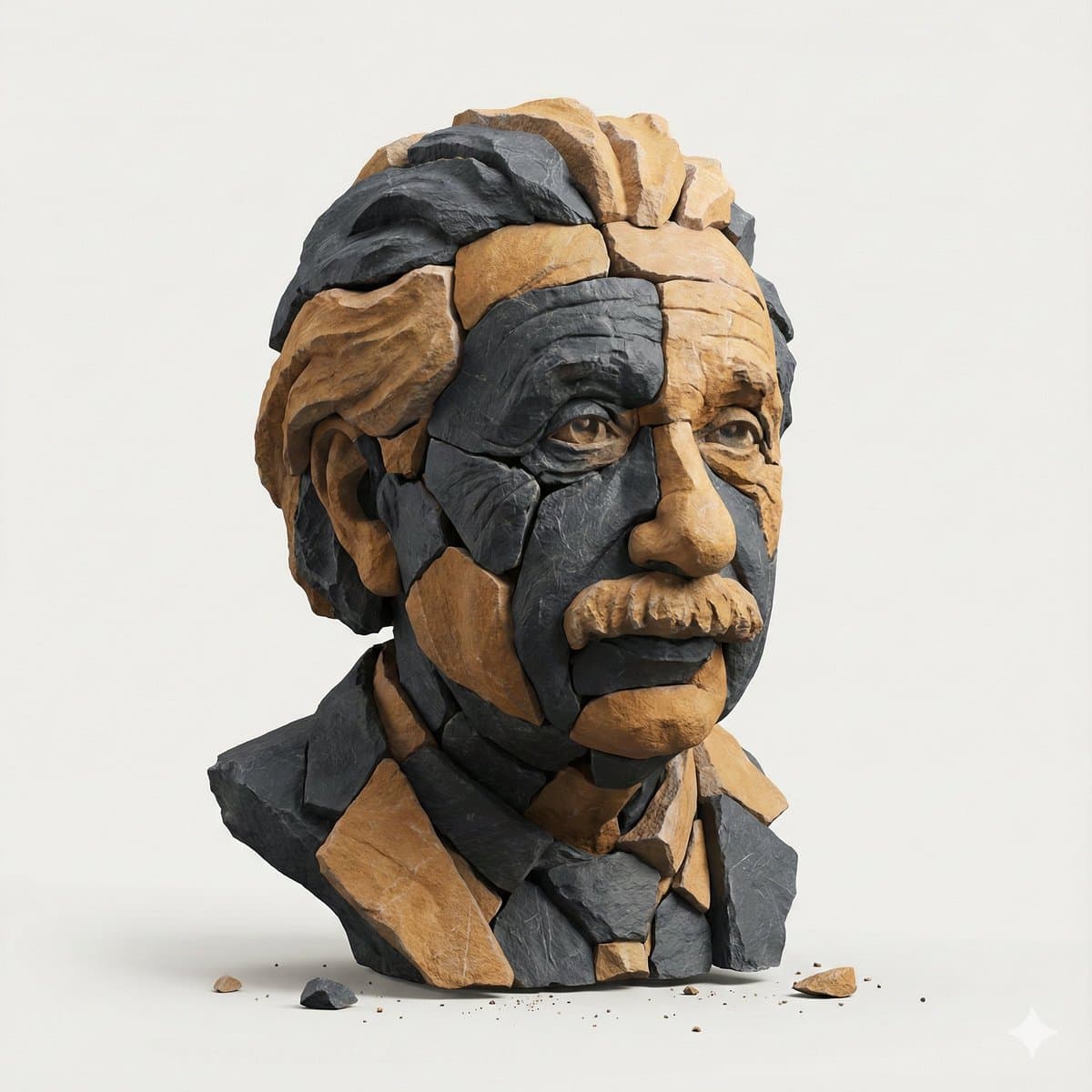 Image-to-Image Style Transfer: Fragmented Stone Sculpture — example 3
