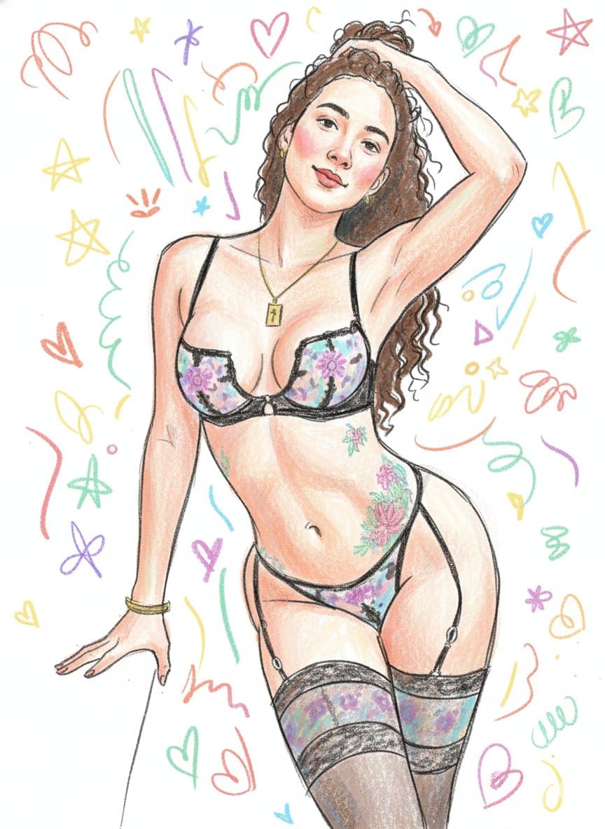 Scribbly Doodle Illustration Style Prompt — example 1
