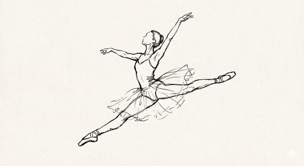 Minimal Ink Gesture Sketch Image Generation Prompt — example 2