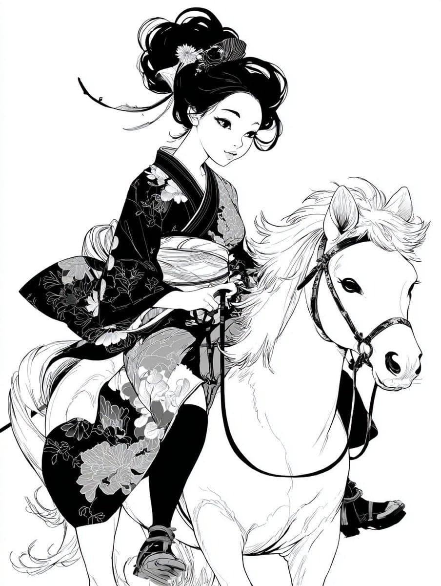 Colorful New Year's Illustration Prompt — example 1
