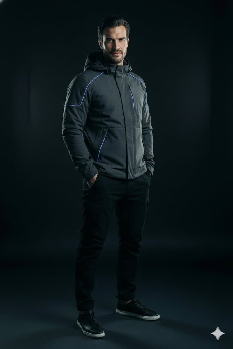 Futuristic Techwear Portrait Transformation Prompt