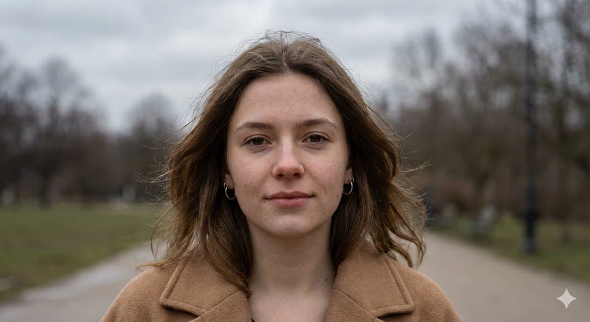 Hyper-Realistic Overcast Morning Portrait — example 1