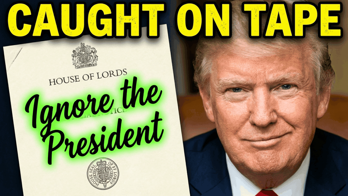 Political YouTube Thumbnail (Trump and Document) — example 1