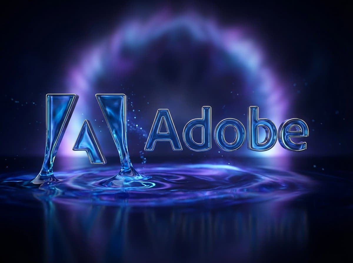 Cinematic 3D logo with auto-assigned texture
