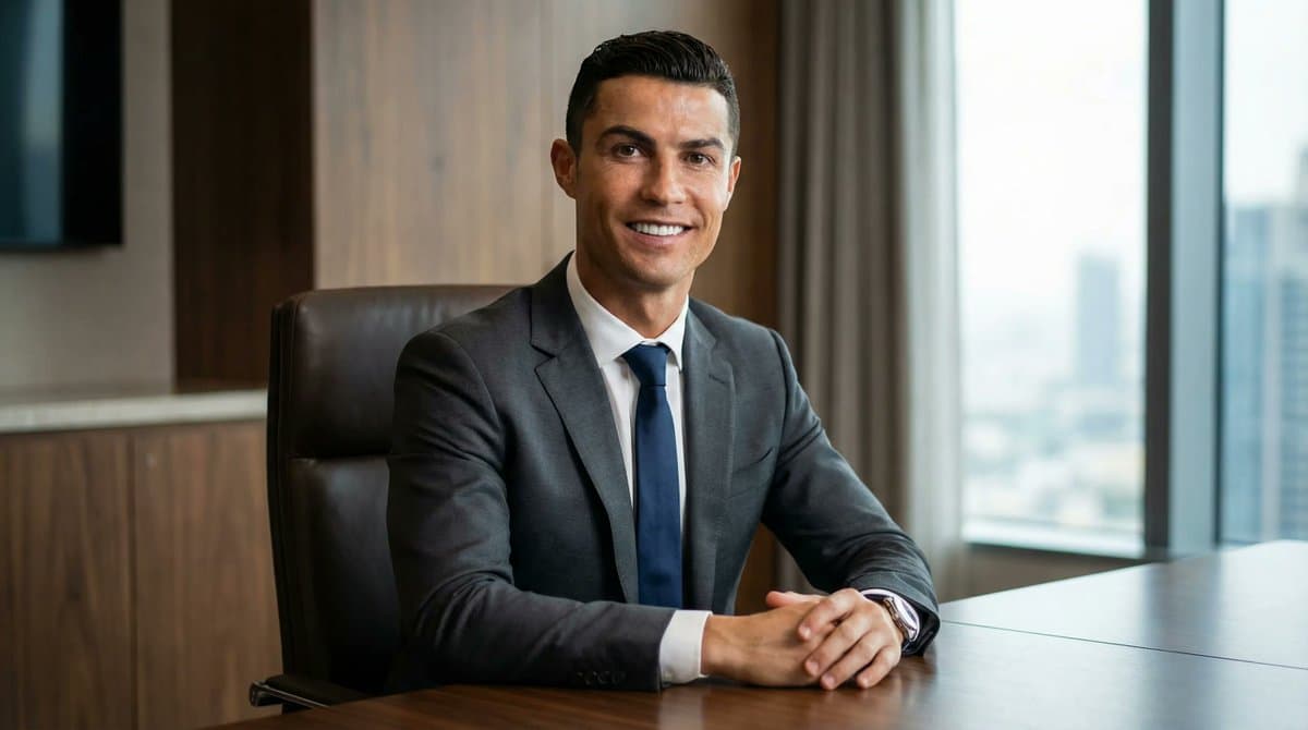 Formal Boardroom Portrait AI Prompt — example 2