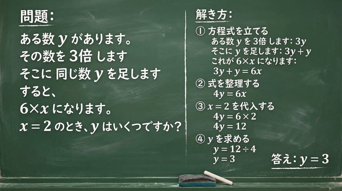 Chalkboard Math Problem Image Generation — example 1
