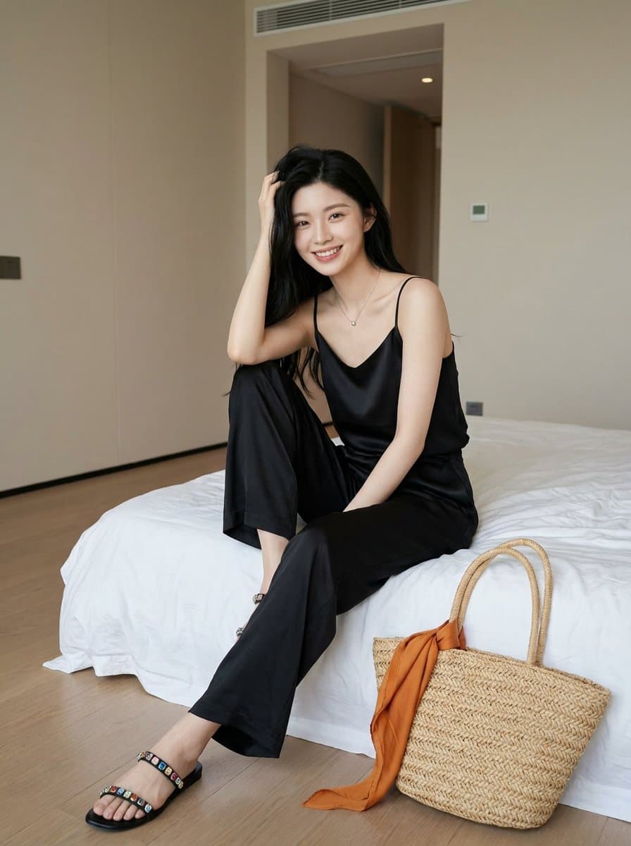 Minimalist Lifestyle Portrait with Cinematic Lighting — example 1