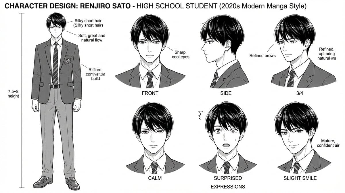 Dynamic Manga Page Layout Prompt — example 1
