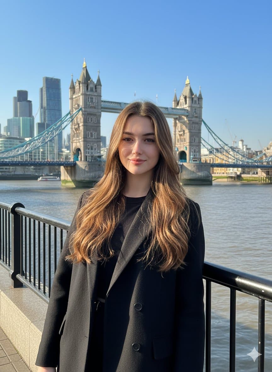 Photorealistic Travel Portrait with Identity Lock — example 1