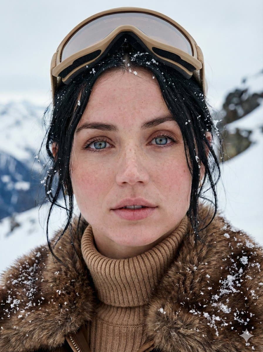 Structured JSON Prompt for Arctic Cinematic Portrait — example 2