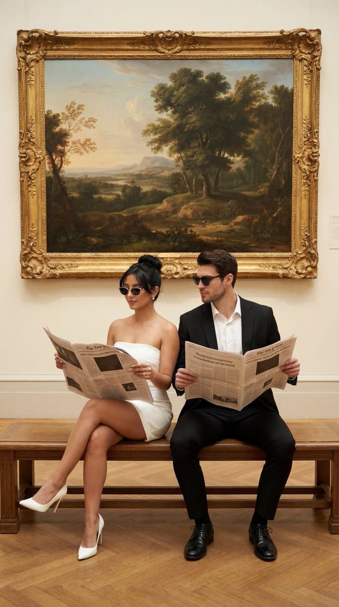 Structured JSON Prompt for Luxury Couple Editorial Campaign — example 1