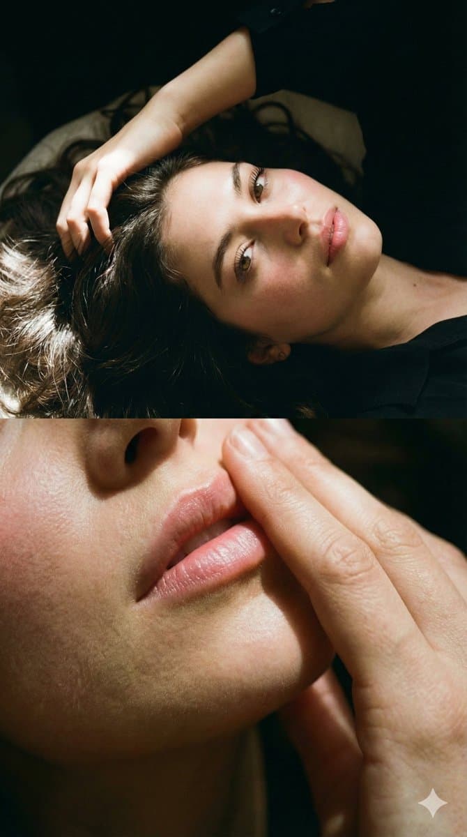 Two-Part Cinematic Portrait with Identity Lock — example 1