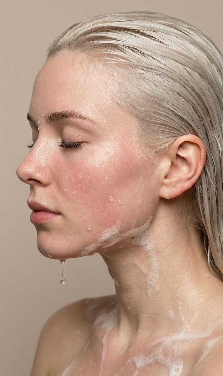 Ultra Photorealistic Wet Skin Macro Portrait Prompt